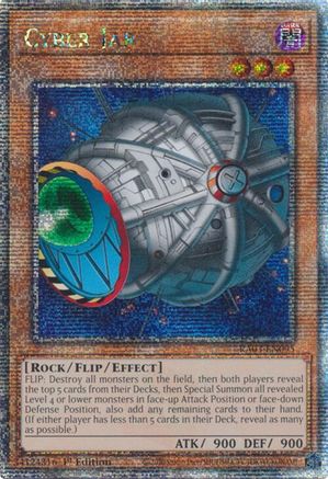 Cyber Jar (Quarter Century Secret Rare) [RA03-EN095] Quarter Century Secret Rare - Trinity Hobby