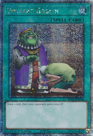 Upstart Goblin (Quarter Century Secret Rare) [RA03-EN096] Quarter Century Secret Rare - Trinity Hobby