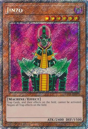 Jinzo (Platinum Secret Rare) [RA03-EN099] Platinum Secret Rare - Trinity Hobby