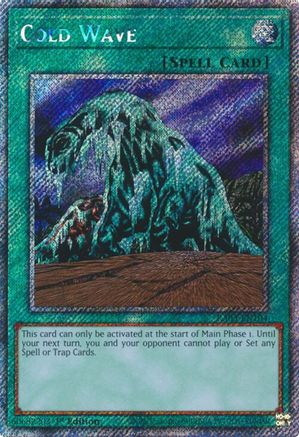 Cold Wave (Platinum Secret Rare) [RA03-EN104] Platinum Secret Rare - Trinity Hobby