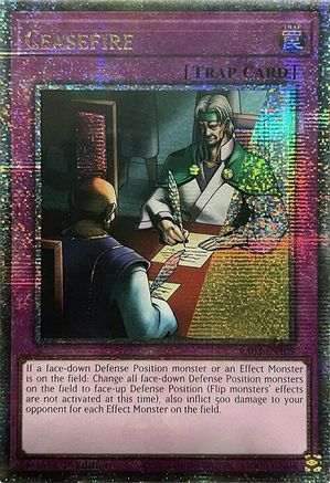 Ceasefire (Quarter Century Secret Rare) [RA03-EN105] Quarter Century Secret Rare - Trinity Hobby