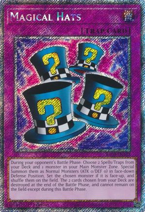 Magical Hats (Platinum Secret Rare) [RA03-EN107] Platinum Secret Rare - Trinity Hobby