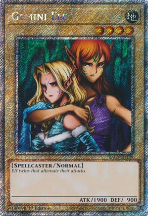 Gemini Elf (Platinum Secret Rare) [RA03-EN109] Platinum Secret Rare - Trinity Hobby