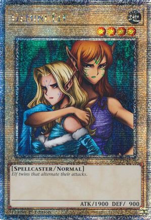 Gemini Elf (Quarter Century Secret Rare) [RA03-EN109] Quarter Century Secret Rare - Trinity Hobby