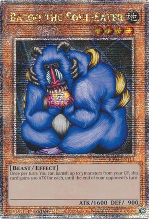 Bazoo the Soul-Eater (Quarter Century Secret Rare) [RA03-EN111] Quarter Century Secret Rare - Trinity Hobby