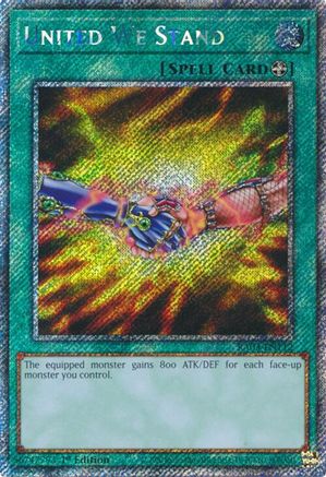 United We Stand (Platinum Secret Rare) [RA03-EN112] Platinum Secret Rare - Trinity Hobby