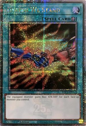 United We Stand (Quarter Century Secret Rare) [RA03-EN112] Quarter Century Secret Rare - Trinity Hobby