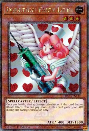 Injection Fairy Lily (Quarter Century Secret Rare) [RA03-EN117] Quarter Century Secret Rare - Trinity Hobby