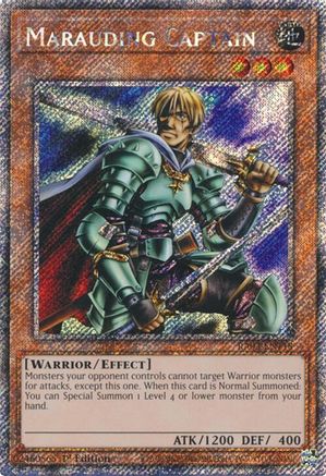 Marauding Captain (Platinum Secret Rare) [RA03-EN118] Platinum Secret Rare - Trinity Hobby
