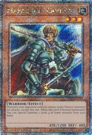 Marauding Captain (Quarter Century Secret Rare) [RA03-EN118] Quarter Century Secret Rare - Trinity Hobby