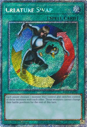 Creature Swap (Platinum Secret Rare) [RA03-EN120] Platinum Secret Rare - Trinity Hobby