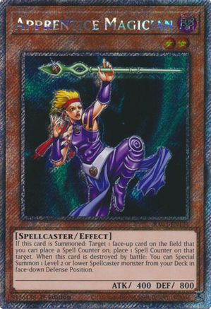Apprentice Magician (Platinum Secret Rare) [RA03-EN124] Platinum Secret Rare - Trinity Hobby