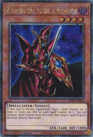 Breaker the Magical Warrior (Quarter Century Secret Rare) [RA03-EN125] Quarter Century Secret Rare - Trinity Hobby