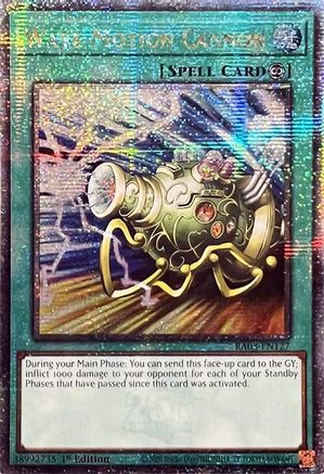 Wave-Motion Cannon (Quarter Century Secret Rare) [RA03-EN127] Quarter Century Secret Rare - Trinity Hobby