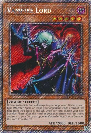 Vampire Lord (Platinum Secret Rare) [RA03-EN128] Platinum Secret Rare - Trinity Hobby