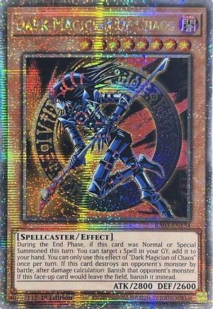 Dark Magician of Chaos (Quarter Century Secret Rare) [RA03-EN134] Quarter Century Secret Rare - Trinity Hobby