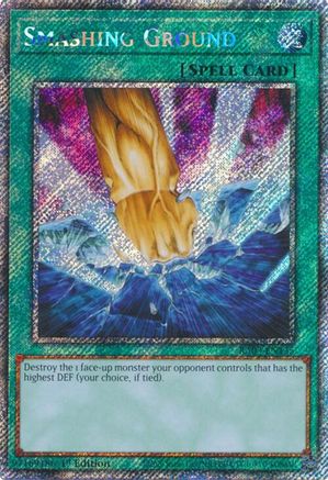 Smashing Ground (Platinum Secret Rare) [RA03-EN135] Platinum Secret Rare - Trinity Hobby