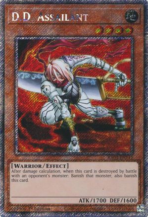 D.D. Assailant (Platinum Secret Rare) [RA03-EN141] Platinum Secret Rare - Trinity Hobby
