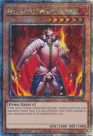 Thestalos the Firestorm Monarch (Quarter Century Secret Rare) [RA03-EN143] Quarter Century Secret Rare - Trinity Hobby