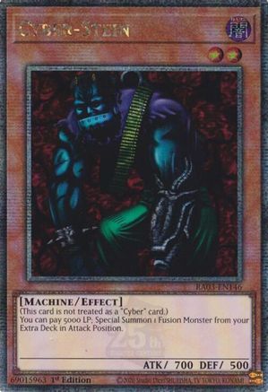 Cyber-Stein (Quarter Century Secret Rare) [RA03-EN146] Quarter Century Secret Rare - Trinity Hobby