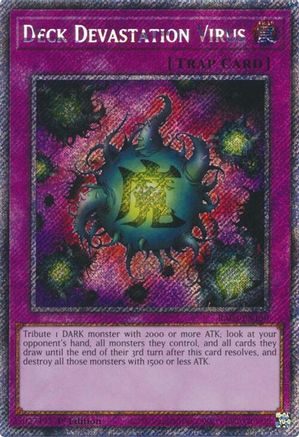 Deck Devastation Virus (Platinum Secret Rare) [RA03-EN150] Platinum Secret Rare - Trinity Hobby
