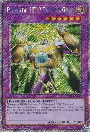 Elemental HERO Thunder Giant (Platinum Secret Rare) [RA03-EN153] Platinum Secret Rare - Trinity Hobby