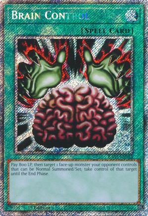 Brain Control (Platinum Secret Rare) [RA03-EN154] Platinum Secret Rare