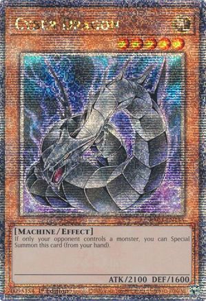 Cyber Dragon (Quarter Century Secret Rare) [RA03-EN155] Quarter Century Secret Rare - Trinity Hobby