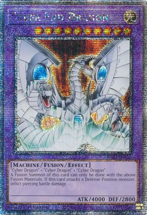 Cyber End Dragon (Quarter Century Secret Rare) [RA03-EN156] Quarter Century Secret Rare - Trinity Hobby