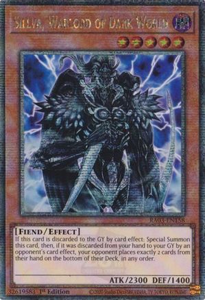 Sillva, Warlord of Dark World (Quarter Century Secret Rare) [RA03-EN158] Quarter Century Secret Rare - Trinity Hobby