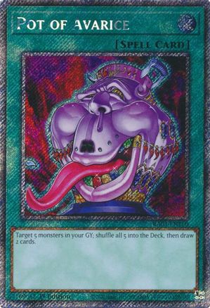Pot of Avarice (Platinum Secret Rare) [RA03-EN160] Platinum Secret Rare - Trinity Hobby