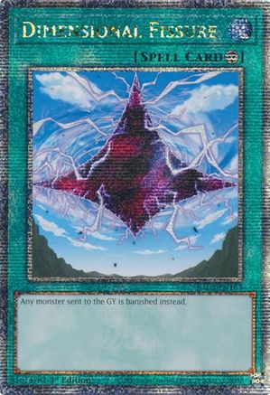 Dimensional Fissure (Quarter Century Secret Rare) [RA03-EN163] Quarter Century Secret Rare - Trinity Hobby