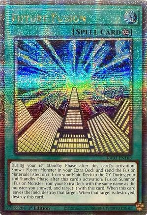 Future Fusion (Quarter Century Secret Rare) [RA03-EN168] Quarter Century Secret Rare - Trinity Hobby