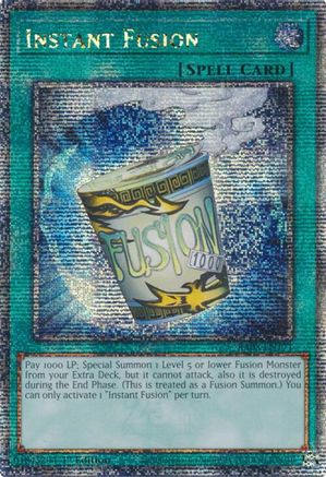 Instant Fusion (Quarter Century Secret Rare) [RA03-EN171] Quarter Century Secret Rare - Trinity Hobby