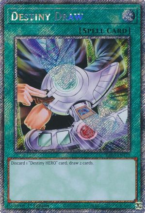 Destiny Draw (Platinum Secret Rare) [RA03-EN173] Platinum Secret Rare - Trinity Hobby