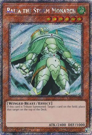 Raiza the Storm Monarch (Platinum Secret Rare) [RA03-EN180] Platinum Secret Rare - Trinity Hobby