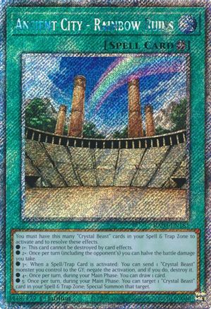 Ancient City - Rainbow Ruins (Platinum Secret Rare) [RA03-EN181] Platinum Secret Rare - Trinity Hobby