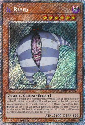Il Blud (Platinum Secret Rare) [RA03-EN186] Platinum Secret Rare - Trinity Hobby