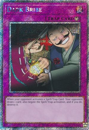 Dark Bribe (Platinum Secret Rare) [RA03-EN187] Platinum Secret Rare - Trinity Hobby