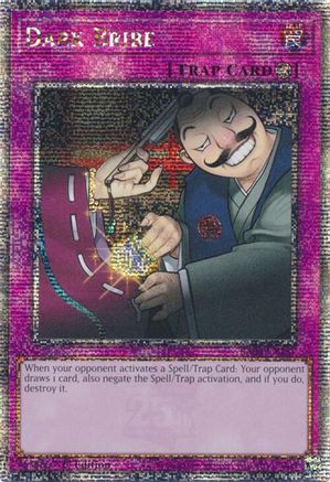 Dark Bribe (Quarter Century Secret Rare) [RA03-EN187] Quarter Century Secret Rare - Trinity Hobby