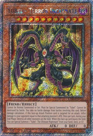 Yubel - Terror Incarnate (Platinum Secret Rare) [RA03-EN190] Platinum Secret Rare - Trinity Hobby