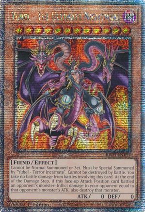 Yubel - The Ultimate Nightmare (Quarter Century Secret Rare) [RA03-EN191] Quarter Century Secret Rare - Trinity Hobby