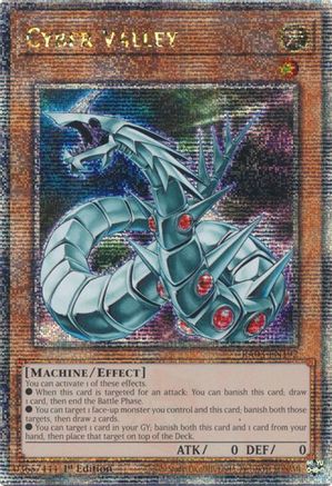 Cyber Valley (Quarter Century Secret Rare) [RA03-EN192] Quarter Century Secret Rare - Trinity Hobby