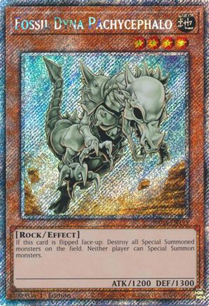 Fossil Dyna Pachycephalo (Platinum Secret Rare) [RA03-EN195] Platinum Secret Rare - Trinity Hobby
