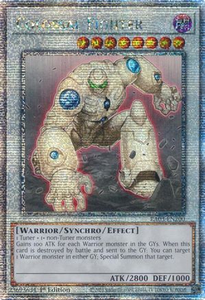 Colossal Fighter (Quarter Century Secret Rare) [RA03-EN200] Quarter Century Secret Rare - Trinity Hobby