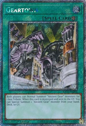 Geartown (Platinum Secret Rare) [RA03-EN203] Platinum Secret Rare - Trinity Hobby