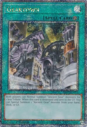 Geartown (Quarter Century Secret Rare) [RA03-EN203] Quarter Century Secret Rare - Trinity Hobby