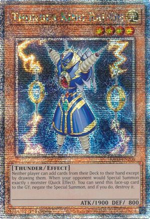 Thunder King Rai-Oh (Quarter Century Secret Rare) [RA03-EN206] Quarter Century Secret Rare - Trinity Hobby