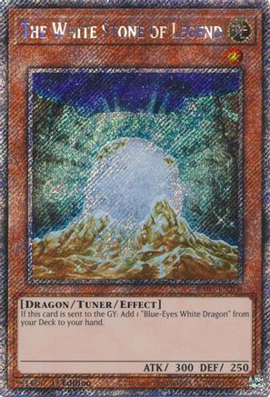 The White Stone of Legend (Platinum Secret Rare) [RA03-EN208] Platinum Secret Rare - Trinity Hobby