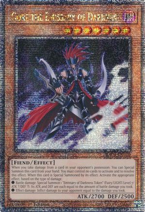 Gorz the Emissary of Darkness (Quarter Century Secret Rare) [RA03-EN210] Quarter Century Secret Rare - Trinity Hobby